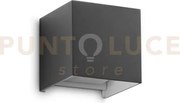 Atom applique da esterno 12 w on-off 1100 lm 4000 k antracite ip54 ...