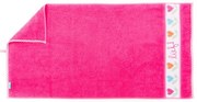 Asciugamano per neonati in cotone rosa 130x70 cm - Tiseco Home Studio