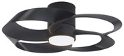 Ventilatore da soffitto Rose nero, D. 65 cm MANTRA
