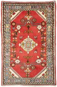 Hamedan Tappeto 140 x 90 (Iran) Annodato A Mano