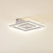 Lindby LED plafoniera Madamo, bianco, 30 cm, 3000K