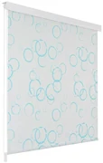 Tenda A Rullo Per Doccia 100x240 Cm Con Motivo A Bolle /
