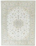 Kashan Tappeto persiano 400x300 Beige (Iran) Annodato A Mano