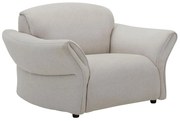 Poltrona in Tessuto Beige - BODURA