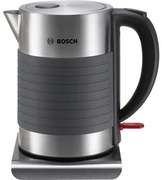 Bosch - Haushalt TWK7S05 Bollitore acciaio inox, Nero Capacità effettiva: 1.7 l