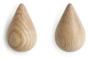 Dropit Gancio per cappotto 2 pcs. Small Oak - Normann Copenhagen