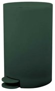 Pattumiera bagno 3 Lt verde scuro con apertura a pedale Orbix
