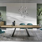 Tavolo allungabile 300 cm con piano in Rovere Crudo GILMOUR