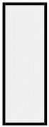 Anta per porta scorrevole ARTENS Zelie in alluminio nero L 86 x H 215 cm reversibile