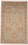 Cashmere Silk Tappeto orientale 190 x 120 (Indian) Annodato A Mano