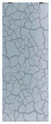 Anta per porta scorrevole Secret Sahara in vetro grigio L 93 x H 212 cm reversibile