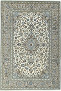 Kashan Tappeto 290x200 Beige (Iran) Annodato A Mano