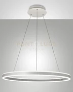 Palau lampadario a sospensione bianca d. 80cm a led 3000k - 64w - 6...