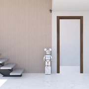 Telaio di passaggio in legno noce L 80 x H 14 cm