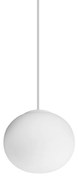 Lampadario A Sospensione Contemporaneo Cotton Metallo Bianco G9 4W Ip20