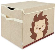 Bieco - Scatola portaoggetti con coperchio - riccio Piksi