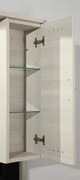 Specchio Contenitore Con Illuminazione Rimini rovere nabucco L 100 x H 108 x P 18.5 cm