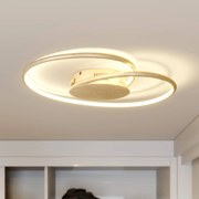 Plafoniera a LED Joline Lindby, Ottone / Oro, Soggiorno / Sala da pranzo, Metallo, Moderno, Plafoniera LED