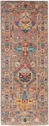 Samarkand Tappeto 80x200 Marrone (Pakistan) Annodato A Mano