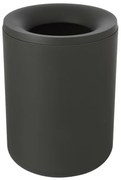 Pattumiera In Plastica Color Grigio Stile Moderno