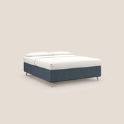 Febe sommier compatto con grande capienza del contenitore in tessuto impermeabile T03 blu