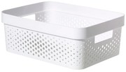 Cestino bianco Dots, 11 l Infinity - Curver