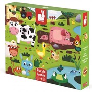 Puzzle Tattile Gli Animali della Fattoria - 20 pezzi