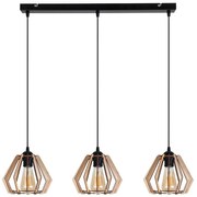 Lampadario su filo BERGO 3xE27/60W/230V bianco