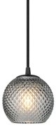 Halo Design - Nobb Ball Lampada a Sospensione Small Smoke/Black Halo Design