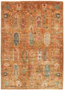 Samarkand Tappeto orientale 180x130 Marrone (Pakistan) Annodato A Mano