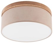 Brilagi - LED Plafoniera BELLADONNA 2xE27/15W/230V beige/quercia