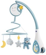 Chicco - Lettino mobile con melodia 3in1 NEXT2DREAMS 3xAA blu