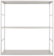 Mensola da parete in metallo grigio , 60 x 60 cm Level - PT LIVING