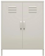 Madia in metallo grigio chiaro 79x100 cm Bradford - Støraa