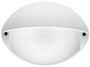 Applique Palpebra Contemporanea Coconut Alluminio Bianco 1 Luce Led 7W 4000K