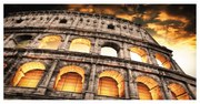 Stampa su tela Deep Colosseum, multicolore 70 x 140 cm