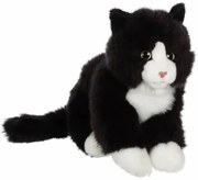 Peluche Gipsy Gatto Nero/Bianco