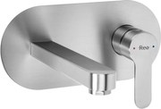 Rubinetto da parete REA Arcos Brush Nickel