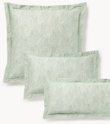 Federa in raso di cotone con stampa floreale Leticia