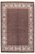 Moud Tappeto 240x160 Blu (Iran) Annodato A Mano