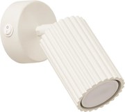 Applique da Parete GU10 in Alluminio con Interruttore KARBON