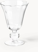 Set di 4 bicchieri da vino in vetro soffiato Tulya