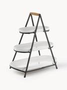 Alzatina a più livelli in porcellana Tower