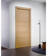 Porta scorrevole Incanto rovere L 80 x H 210 cm reversibile