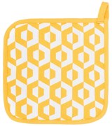 Presine in set in cotone 2 pz Geo – Tiseco Home Studio