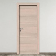 Porta interna a battente Bexar in legno colore larice, L 60 x H 210 cm, apertura reversibile
