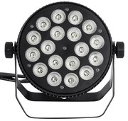 Par Led Mini 18x12W RGBW 4 in 1 IP20 Wisdom