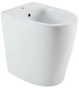 Bidet per persone terza età filomuro Casual T Design L 40 x H 56 x P 40 cm bianco