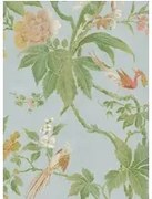 Little Greene Carta da parati Paradise - Blue