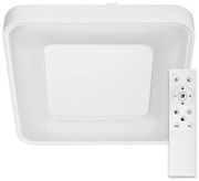 Plafoniera LED Quadrata 72W Ø480mm CCT Dimmerabile + Telecomando, Bianca Colore Bianco Variabile CCT